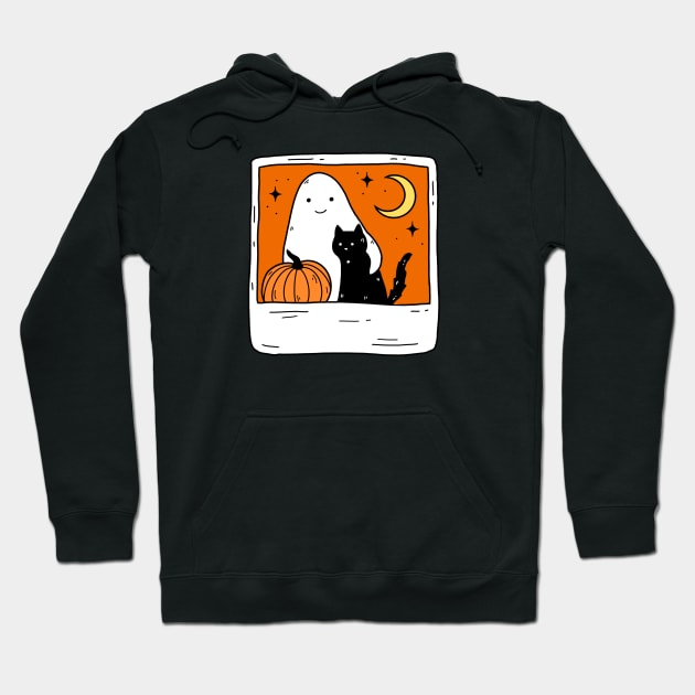 October Forever Hoodie by Little Spooky Studio